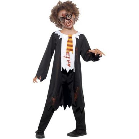 Zombie Kostuum | Zombie Student Horror School Kostuum | Medium | Halloween | Verkleedkleding